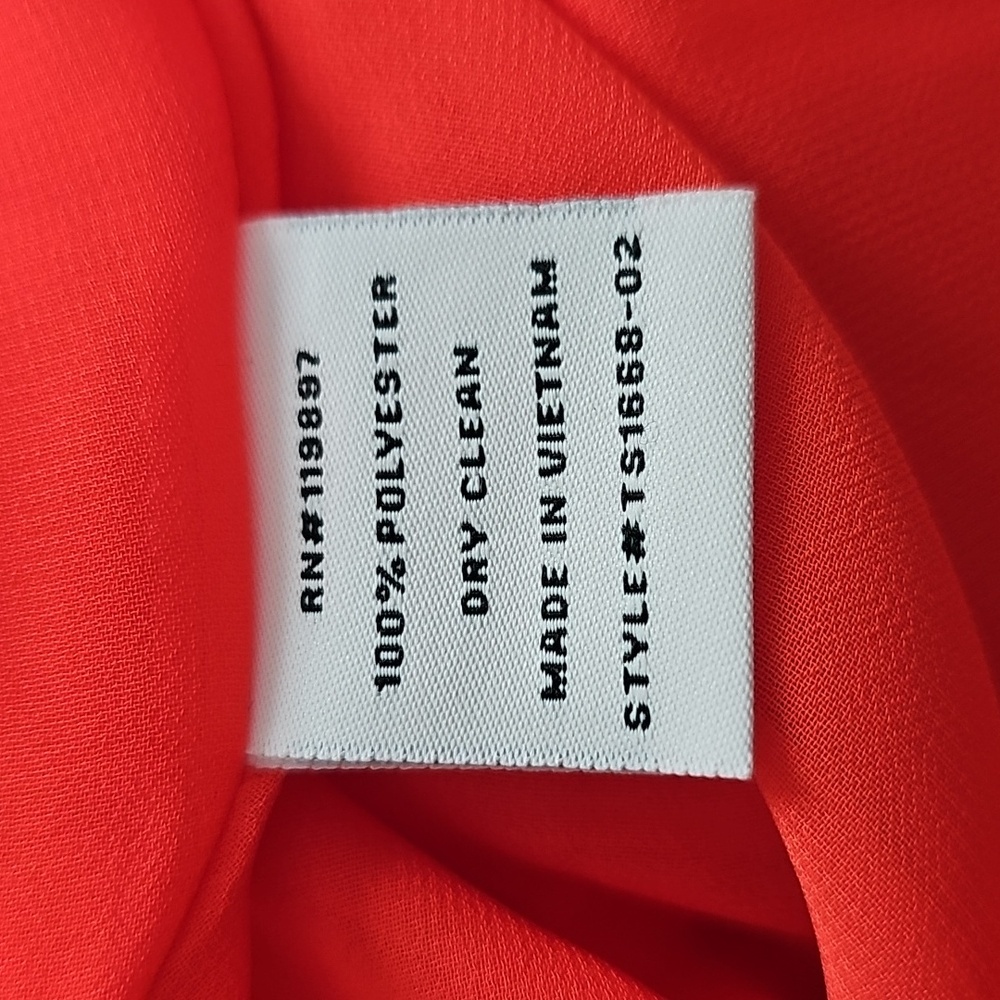 NWT Collective Concepts Bright Coral Blouse, Size Medium - Picture 6 of 6
